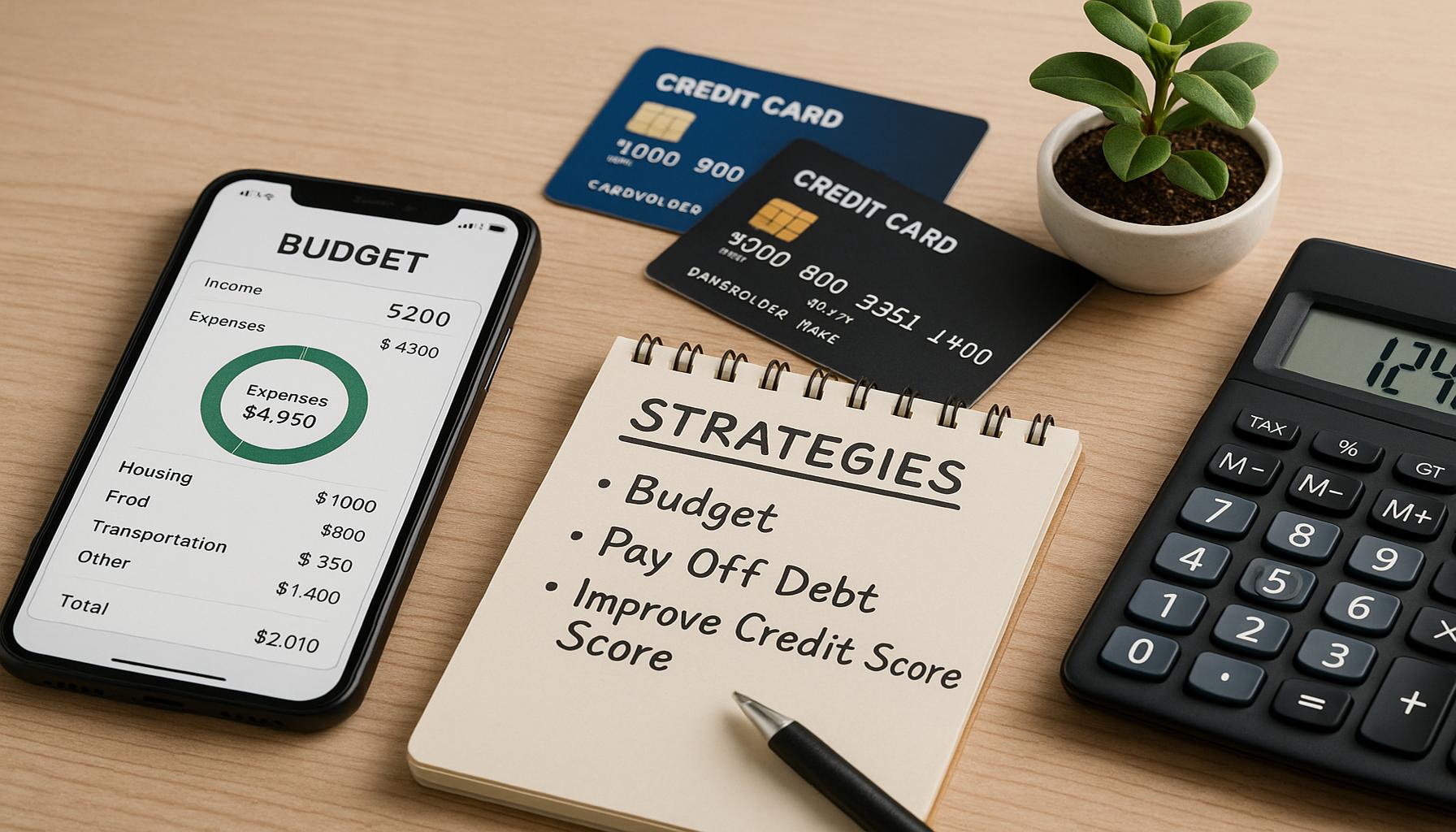 Strategies to Manage Credit Card Debt and Improve Your Credit Score