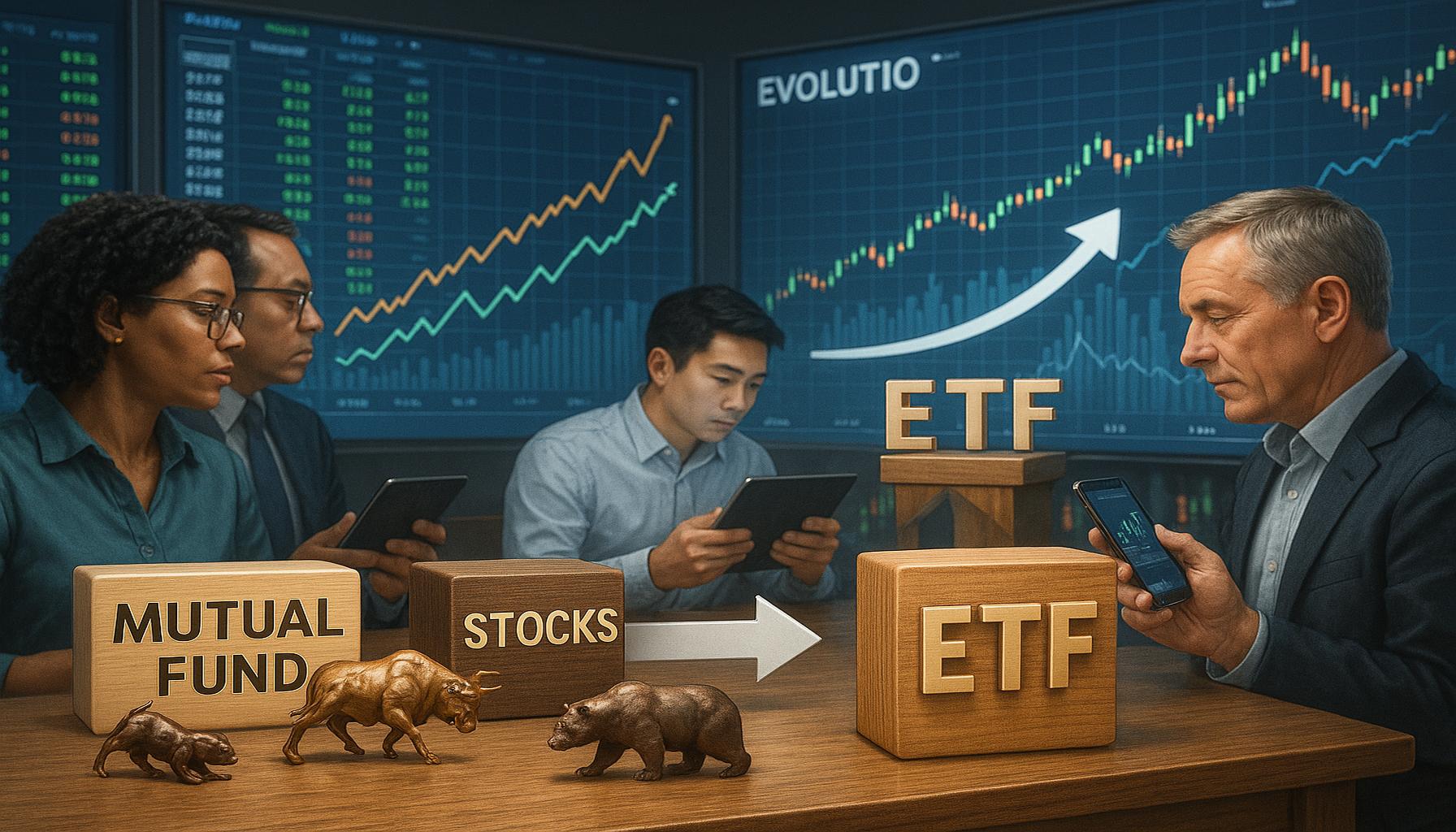 The Evolution of ETFs: How They Are Transforming the Way We Invest in Stocks and Mutual Funds